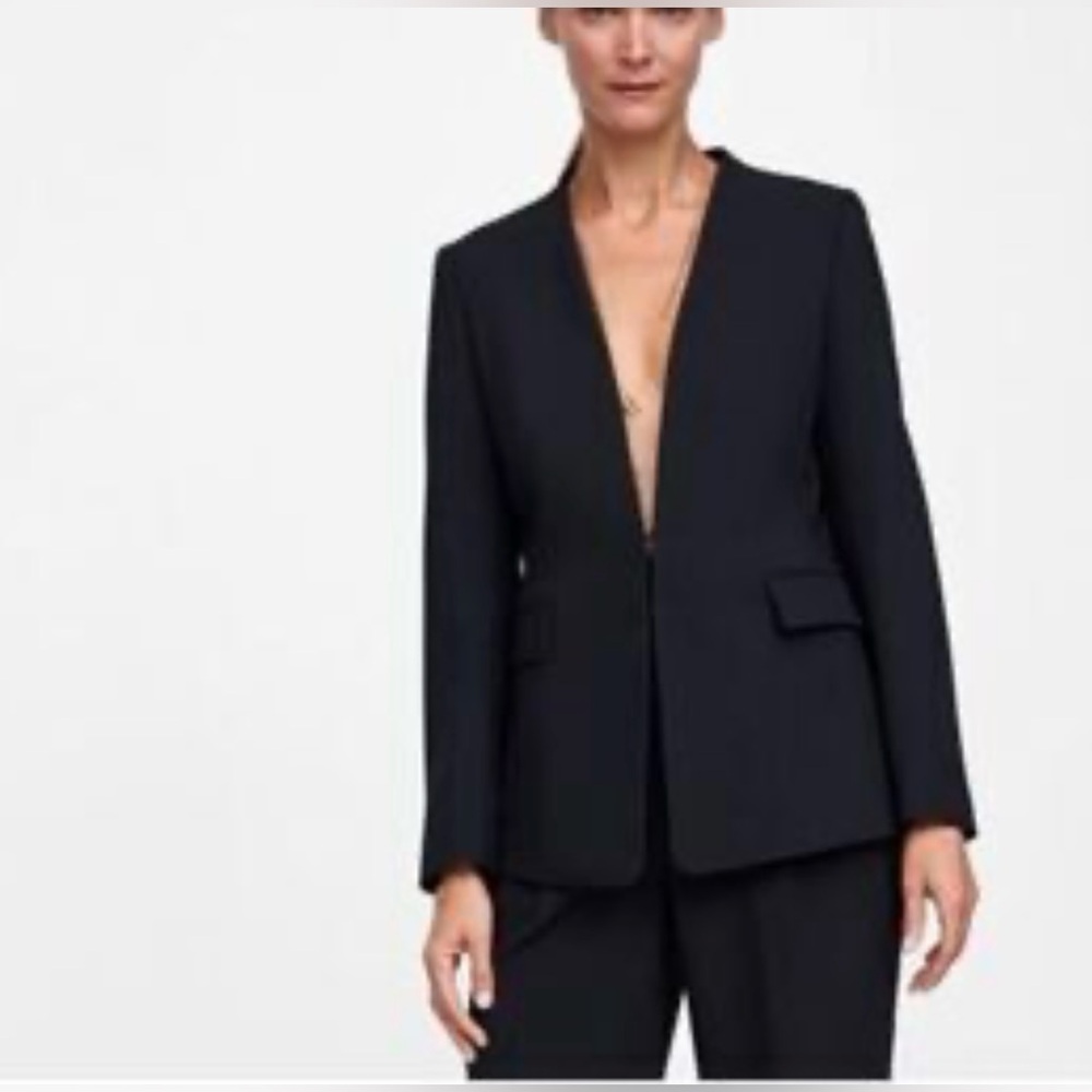 Zara Chic Black Women's Blazer